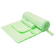 Vidaxl set van sporthanddoeken 2 st groen 50 x 30 cm, 200 x 100 cm