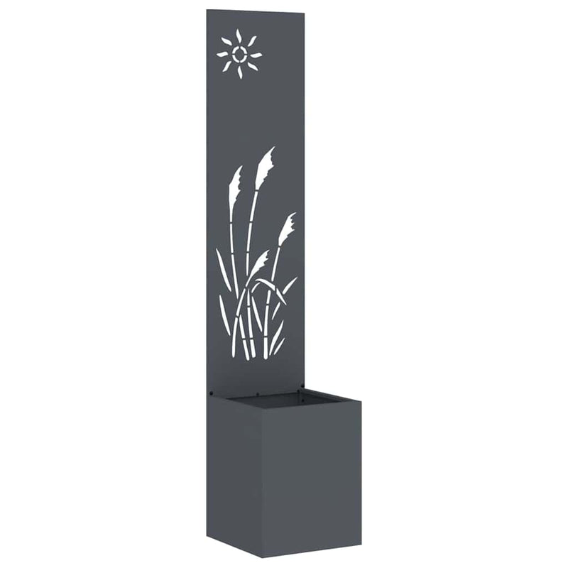 Afbeelding laden in galerijviewer, Vidaxl tuin privacy screen fretwerk antraciet 50 x 32 x 150 cm
