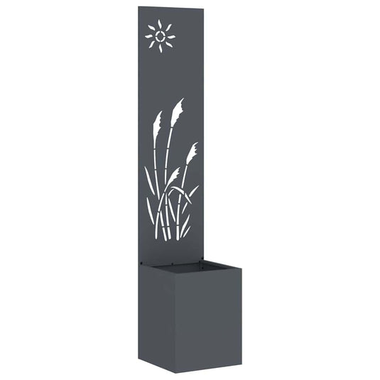 Vidaxl tuin privacy screen fretwerk antraciet 50 x 32 x 150 cm