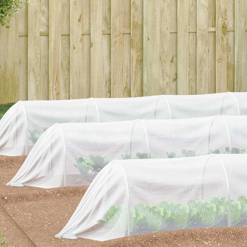 Afbeelding laden in galerijviewer, Vidaxl insecten net wit 2 x 25 m polyetheen
