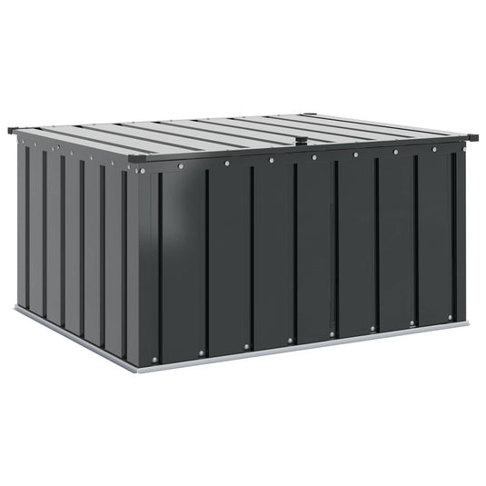 Vidaxl tuinopslagdoos zwart 101 x 82 x 50 cm staal