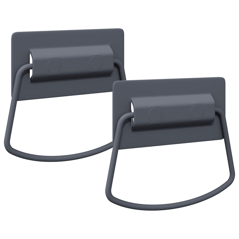 Afbeelding laden in galerijviewer, Vidaxl kast handvatten 2 st antraciet 85 x 45 mm metaal
