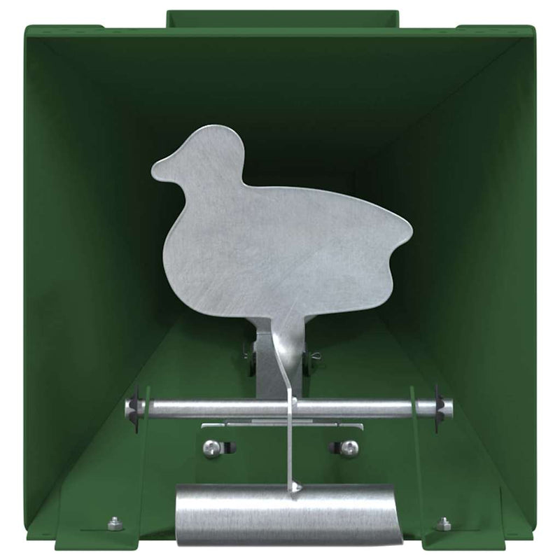 Afbeelding laden in galerijviewer, Vidaxl kogelvanger groen 14 x 14 x 19 cm staal

