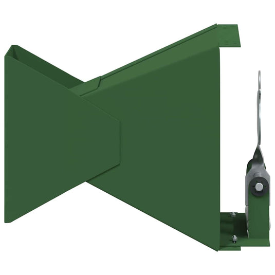Vidaxl kogelvanger groen 14 x 14 x 19 cm staal