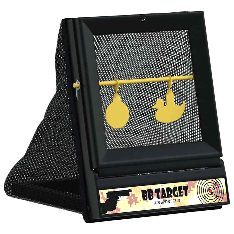 Afbeelding laden in galerijviewer, Vidaxl airsoft doel zwart 19 x 26 x 25 cm kunststof
