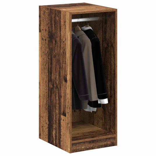 Vidaxl kledingkast met plank met opslag oudhout 41 x 48 x 102 cm