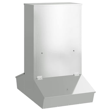 Vidaxl varkensvoeder zilver 82 x 51 x 91,5 cm gegalvaniseerd staal