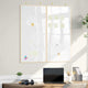 Vidaxl bulletinbord 100 x 100 x 1,4 cm massief grenenhout wit