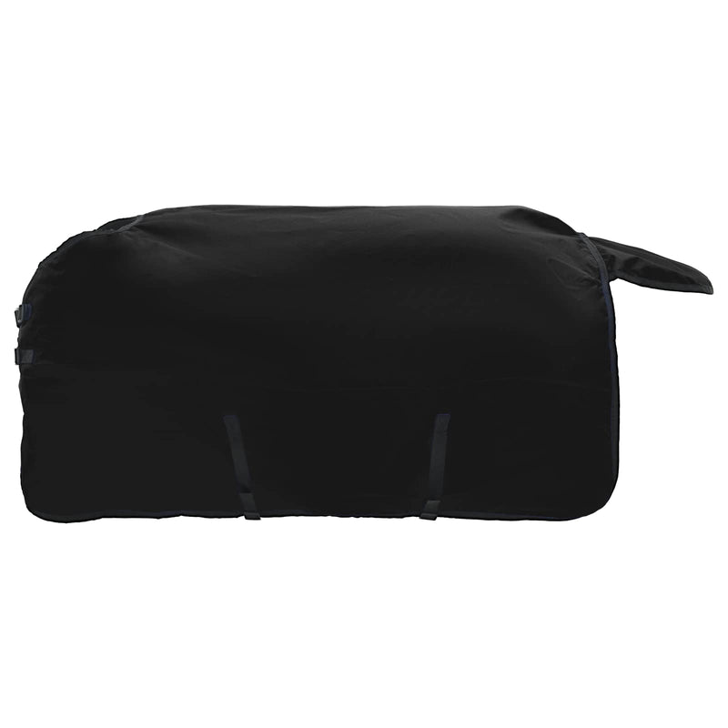 Afbeelding laden in galerijviewer, Vidaxl paardendeken volledig zwart 165 cm polyester
