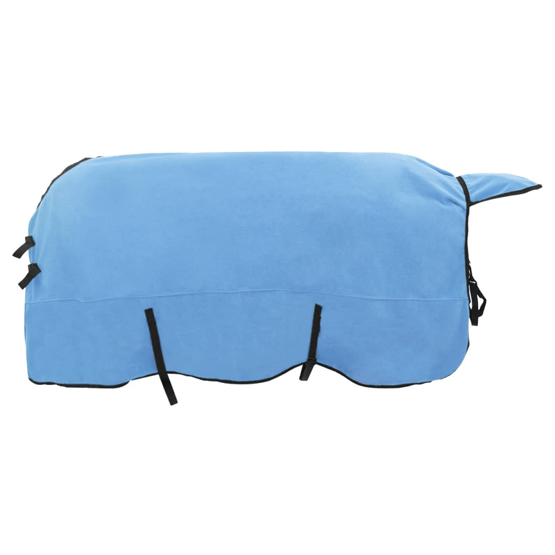 Afbeelding laden in galerijviewer, Vidaxl paardendeken volledige aqua 145 cm polyester fleece

