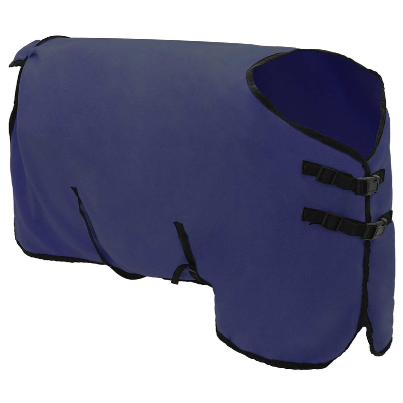 Afbeelding laden in galerijviewer, Vidaxl paardendeken marineblauw polyester
