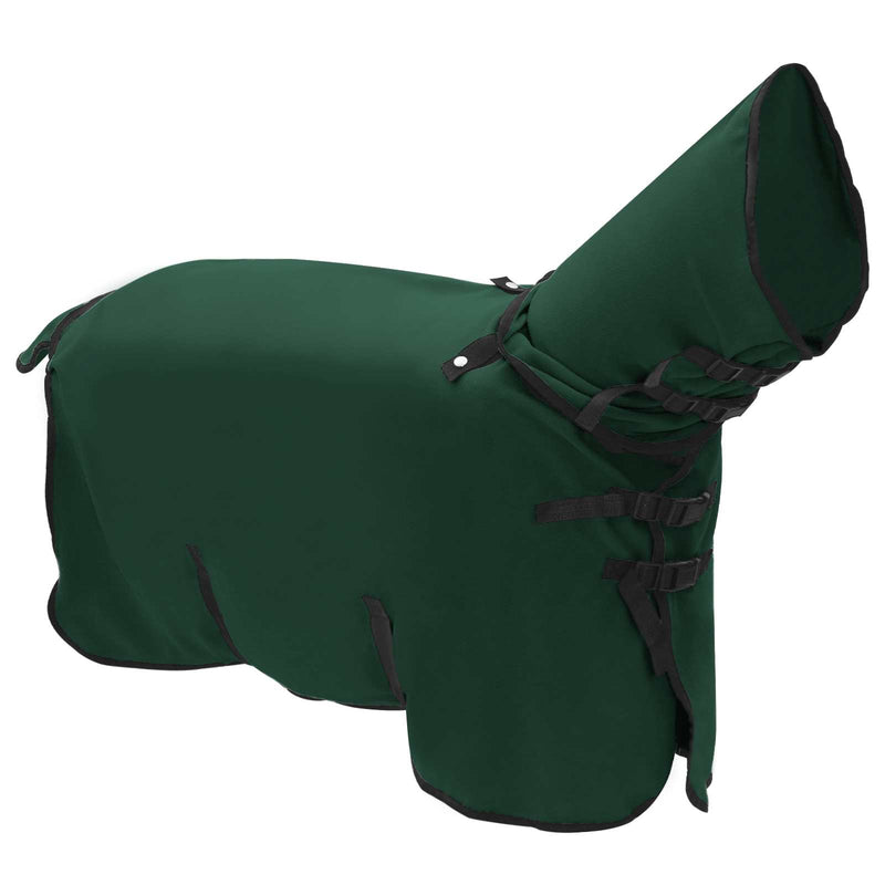 Afbeelding laden in galerijviewer, Vidaxl paardendeken volledig donkergroen polyester
