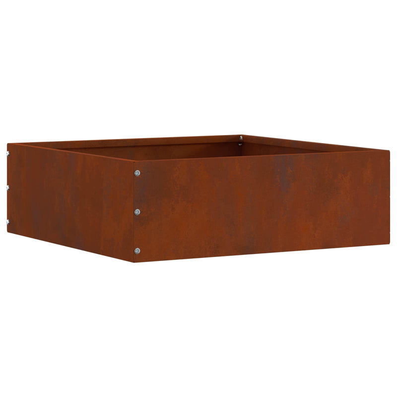 Afbeelding laden in galerijviewer, Vidaxl gazonrand 40 x 40 x 13 cm roestkleurig
