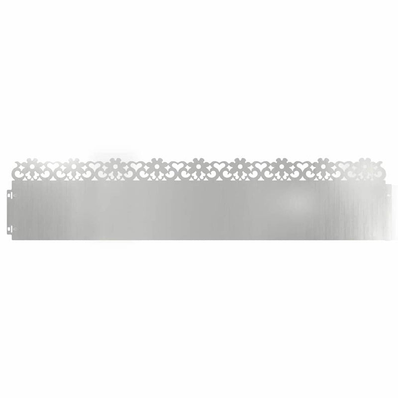 Afbeelding laden in galerijviewer, Vidaxl gazonranden 30 st 103 x 0,05 x 22 cm gegalvaniseerd staal
