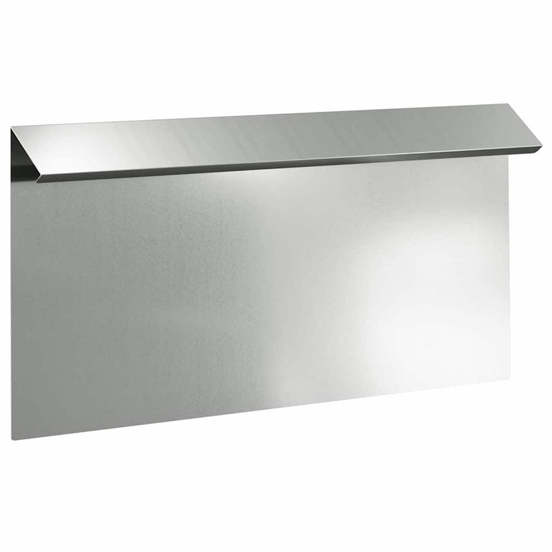 Afbeelding laden in galerijviewer, Vidaxl slakkenhekje zilver 50 x 3,5 x 25 cm gegalvaniseerd staal
