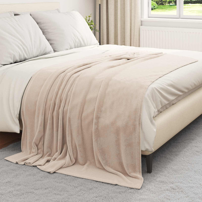 Afbeelding laden in galerijviewer, Vidaxl kleden 6 pcs beige 150 x 200 cm fleece

