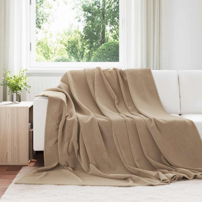 Afbeelding laden in galerijviewer, Vidaxl kleden 6 pcs kameel 240 x 270 cm fleece
