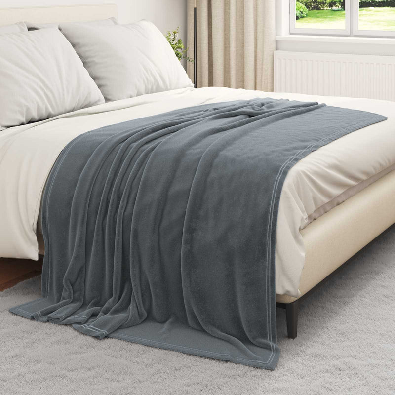 Afbeelding laden in galerijviewer, Vidaxl kleden 6 st donkergrijs 200 x 150 cm 4,68 kg fleece
