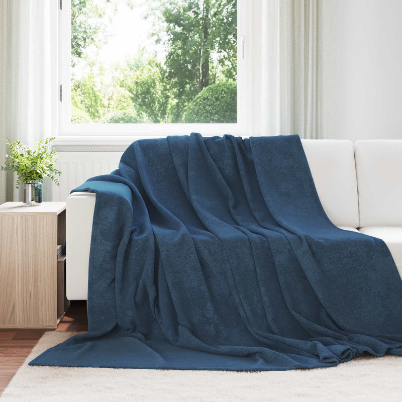 Afbeelding laden in galerijviewer, Vidaxl kleden 6 pcs marineblauw 220 x 240 cm fleece
