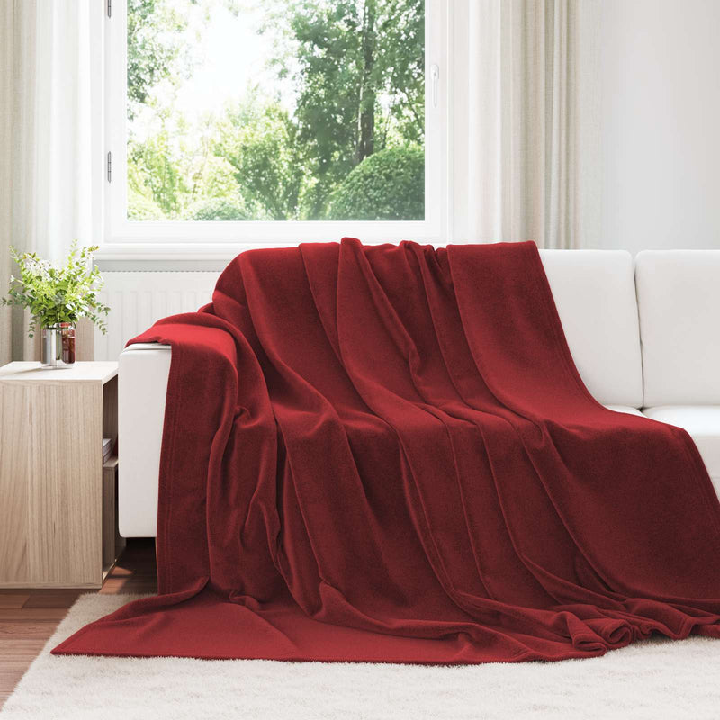 Afbeelding laden in galerijviewer, Vidaxl kleden 6 st bordeaux rood 240 x 220 cm 8,24 kg fleece
