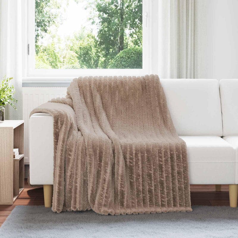 Afbeelding laden in galerijviewer, Vidaxl plaid camel 200 x 150 cm 0,8 kg fleece
