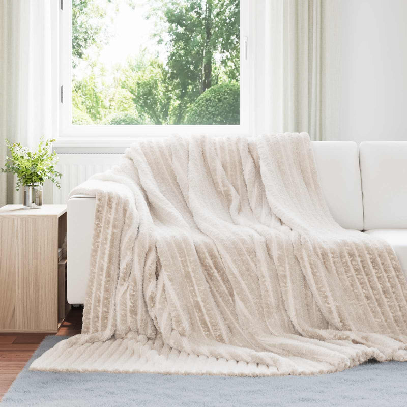 Afbeelding laden in galerijviewer, Vidaxl kleden 6 pcs beige 270 x 240 cm fleece
