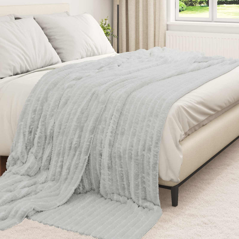 Afbeelding laden in galerijviewer, Vidaxl kleden 6 st grijs 270 x 240 cm 10,72 kg fleece
