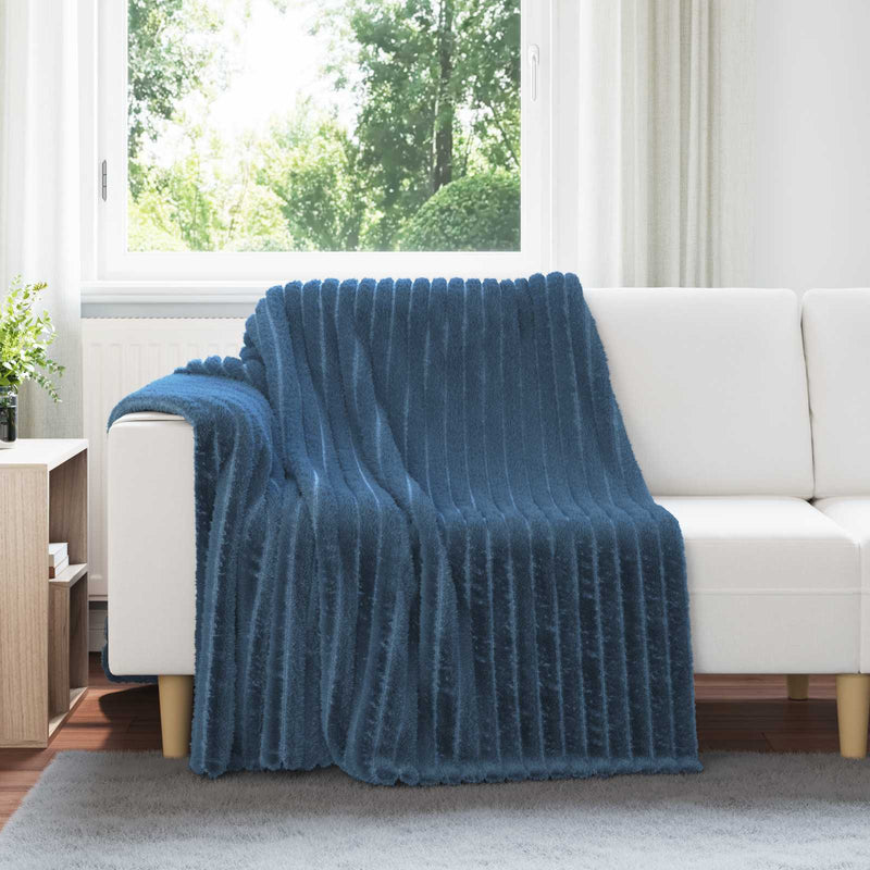 Afbeelding laden in galerijviewer, Vidaxl kleden 6 pcs marineblauw 200 x 150 cm fleece
