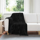 Vidaxl kleden 6 pcs zwart 150 x 130 cm fleece