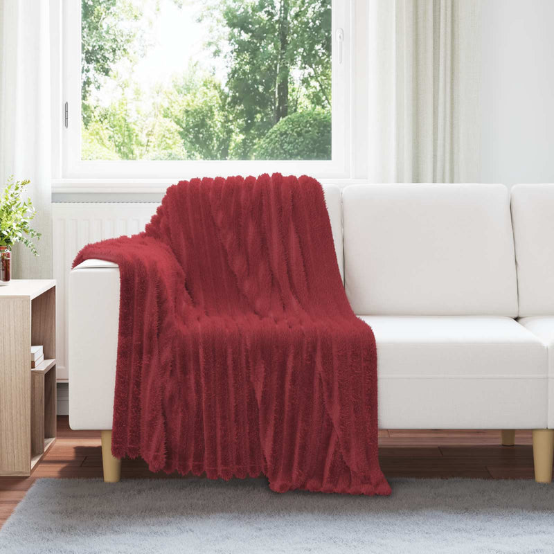 Afbeelding laden in galerijviewer, Vidaxl kleden 6 st bordeaux rood 150 x 130 cm 2,85 kg fleece
