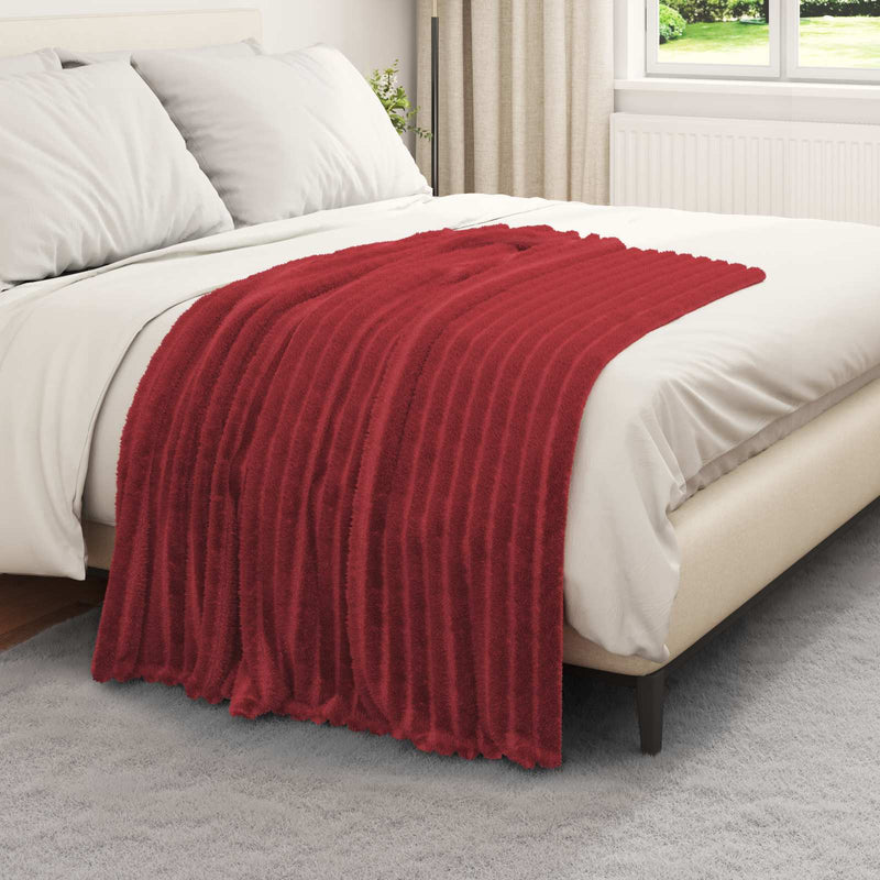 Afbeelding laden in galerijviewer, Vidaxl kleden 6 st bordeaux rood 150 x 130 cm 2,85 kg fleece
