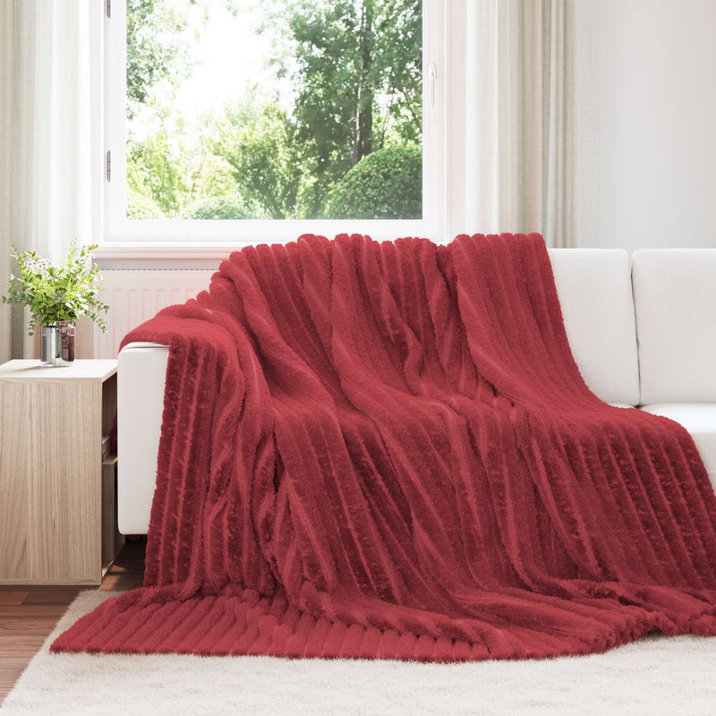 Afbeelding laden in galerijviewer, Vidaxl kleden 6 st bordeaux rood 240 x 220 cm 8,76 kg fleece
