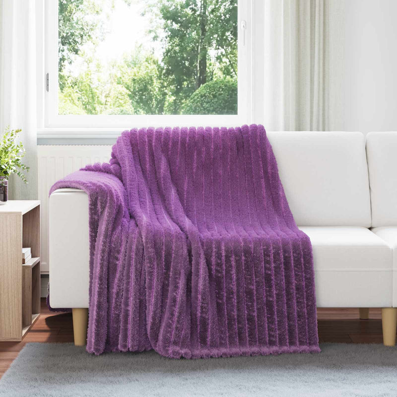 Afbeelding laden in galerijviewer, Vidaxl kleden 6 pcs paars 200 x 150 cm fleece
