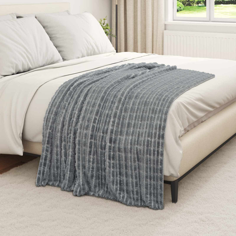 Afbeelding laden in galerijviewer, Vidaxl kleden 6 st donkergrijs 150 x 130 cm 2,75 kg fleece
