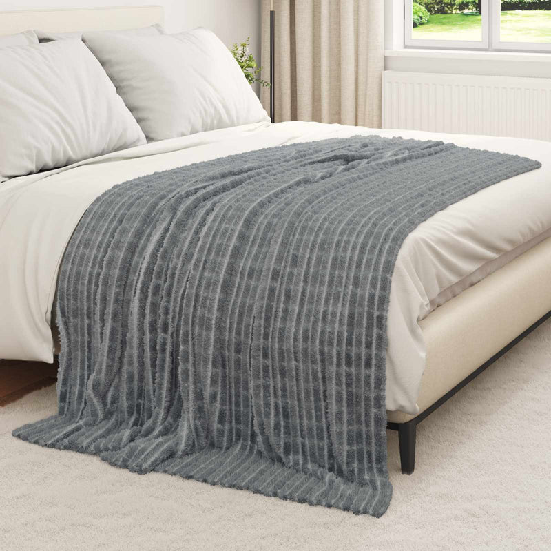 Afbeelding laden in galerijviewer, Vidaxl kleden 6 st donkergrijs 200 x 150 cm 4,5 kg fleece
