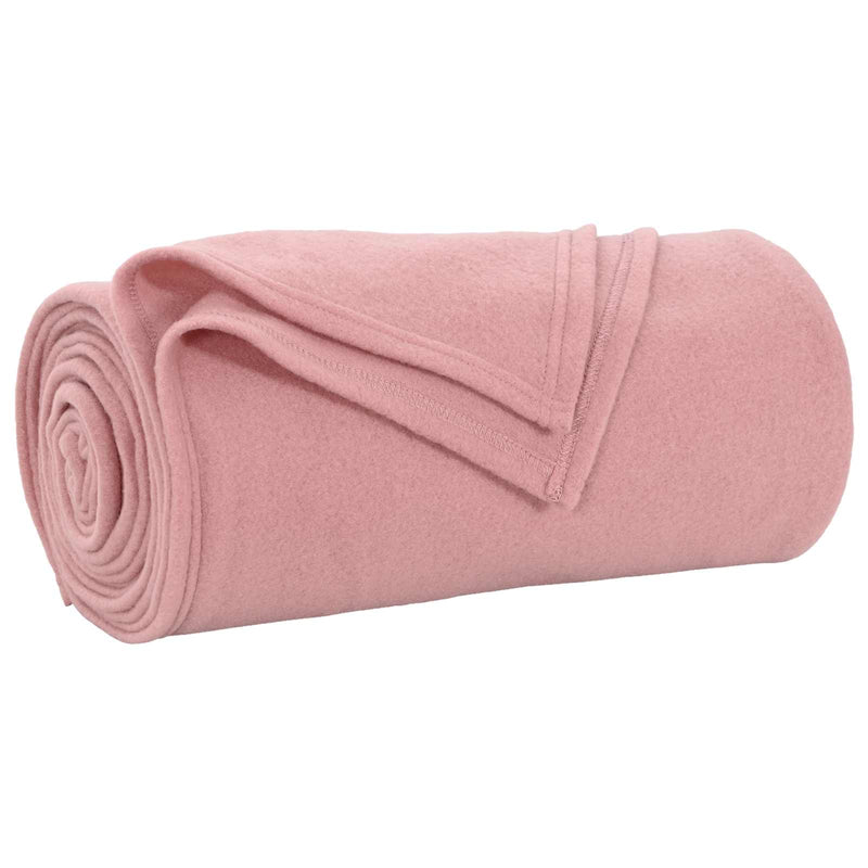 Afbeelding laden in galerijviewer, Vidaxl gooi deken roze 170 x 130 cm fleece
