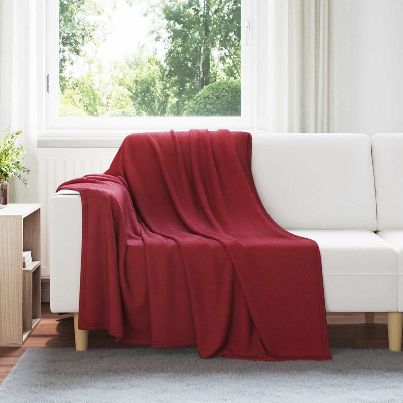 Afbeelding laden in galerijviewer, Vidaxl kleden 6 st bordeaux rood 200 x 150 cm 2,52 kg fleece
