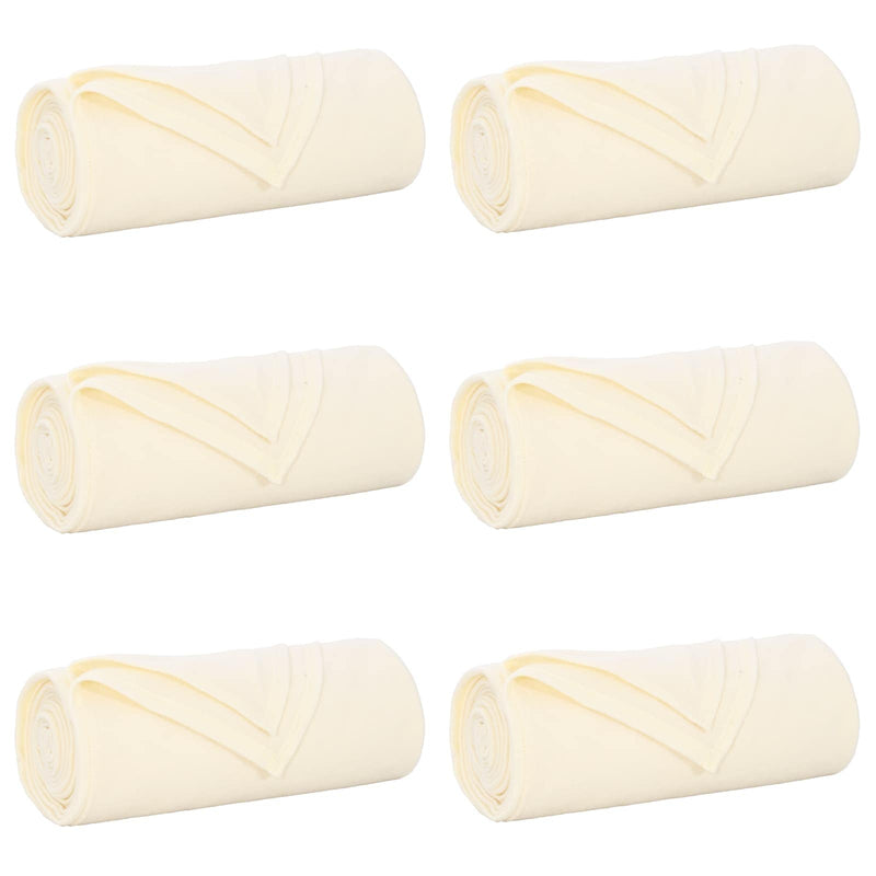 Afbeelding laden in galerijviewer, Vidaxl kleden 6 st crèmekleurig 270 x 240 cm 5,44 kg fleece

