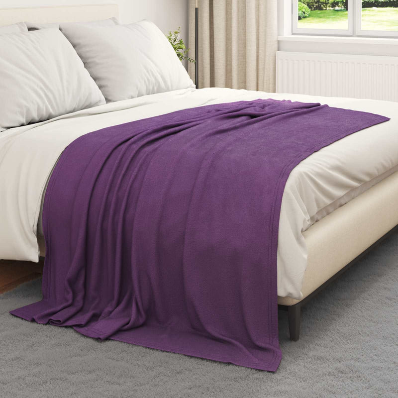 Afbeelding laden in galerijviewer, Vidaxl kleden 24 pcs paars 200 x 150 cm fleece

