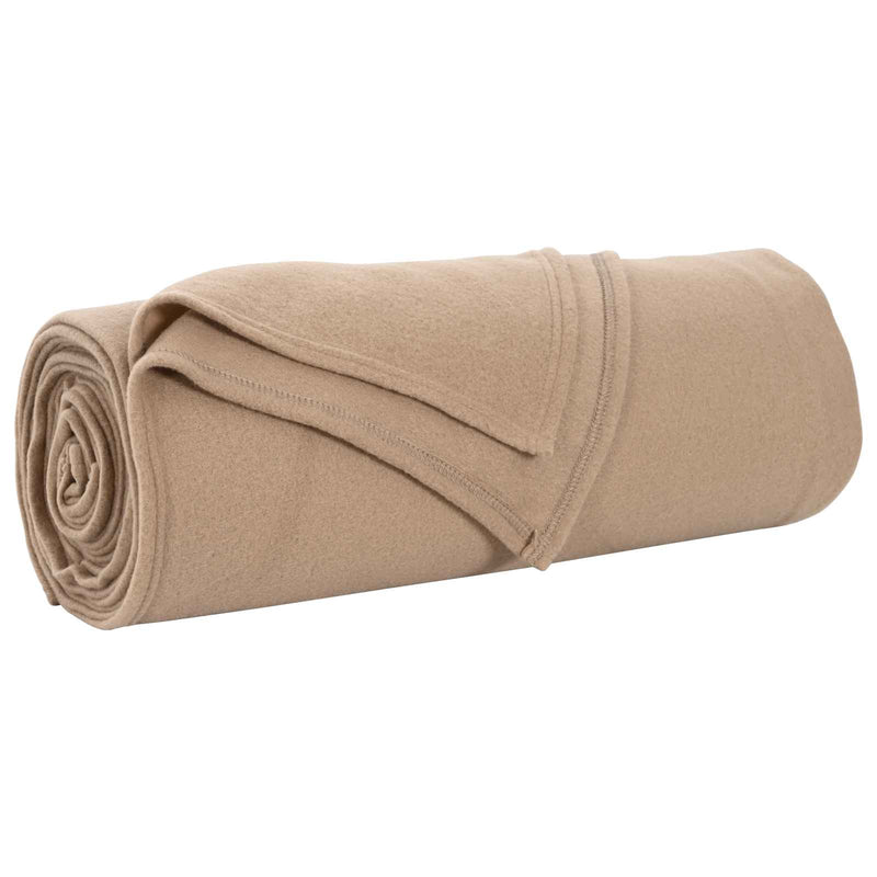 Afbeelding laden in galerijviewer, Vidaxl gooi deken kameel 350 x 270 cm fleece
