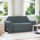 Vidaxl gooi deken donkergrijs 280 x 210 cm fleece