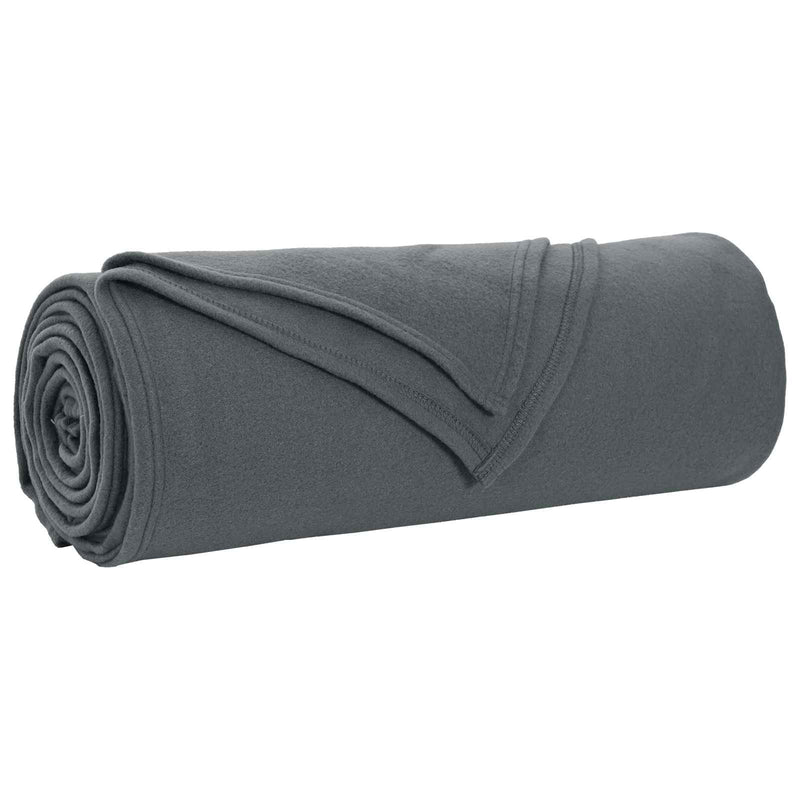 Afbeelding laden in galerijviewer, Vidaxl gooi deken donkergrijs 280 x 210 cm fleece
