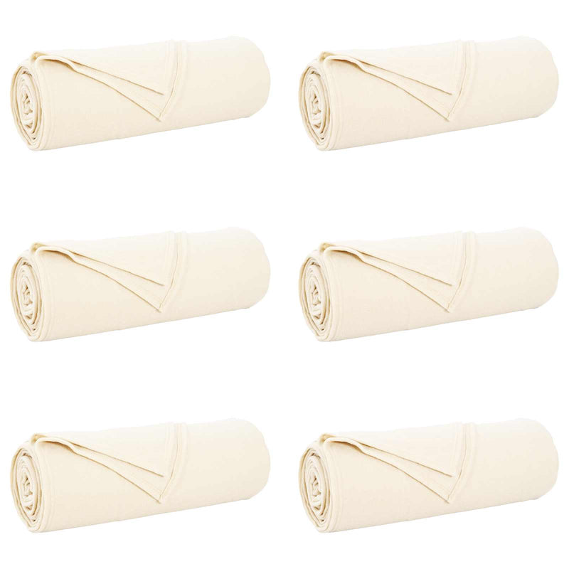 Afbeelding laden in galerijviewer, Vidaxl kleden 6 pcs crème 280 x 210 cm fleece
