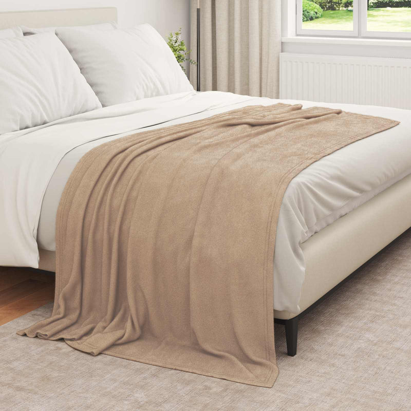 Afbeelding laden in galerijviewer, Vidaxl kleden 6 st camel 210 x 140 cm 2,48 kg fleece
