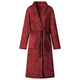 Vidaxl badjas zonder kap bordeaux rood s flanel