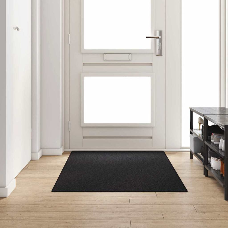 Afbeelding laden in galerijviewer, Vidaxl tapijt loper antraciet 100 x 200 cm 100% polypropyleen
