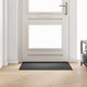 Vidaxl tapijt loper donkergrijs 100 x 100 cm 100% polypropyleen