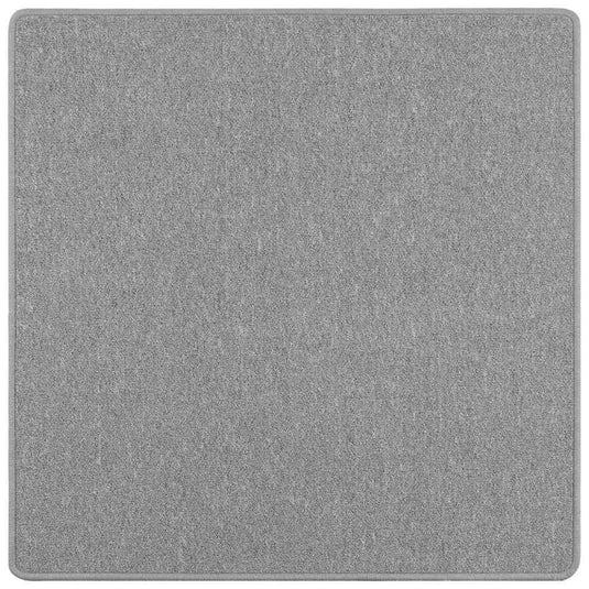 Vidaxl tapijt loper lichtgrijs 100 x 100 cm 100% polypropyleen