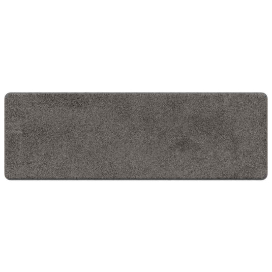 Vidaxl tapijt loper grijs 50 x 150 cm 100% polypropylene tuft