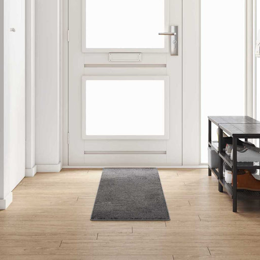 Vidaxl tapijt loper grijs 50 x 250 cm 100% polypropylene tuft